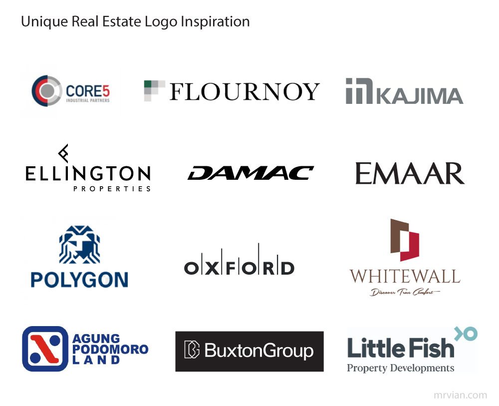 Unique Real Estate Logo Inspiration