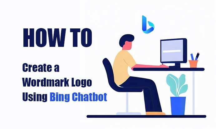 How to Make Cool Wordmark Logo in Bing Chatbot