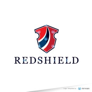 red shield logo