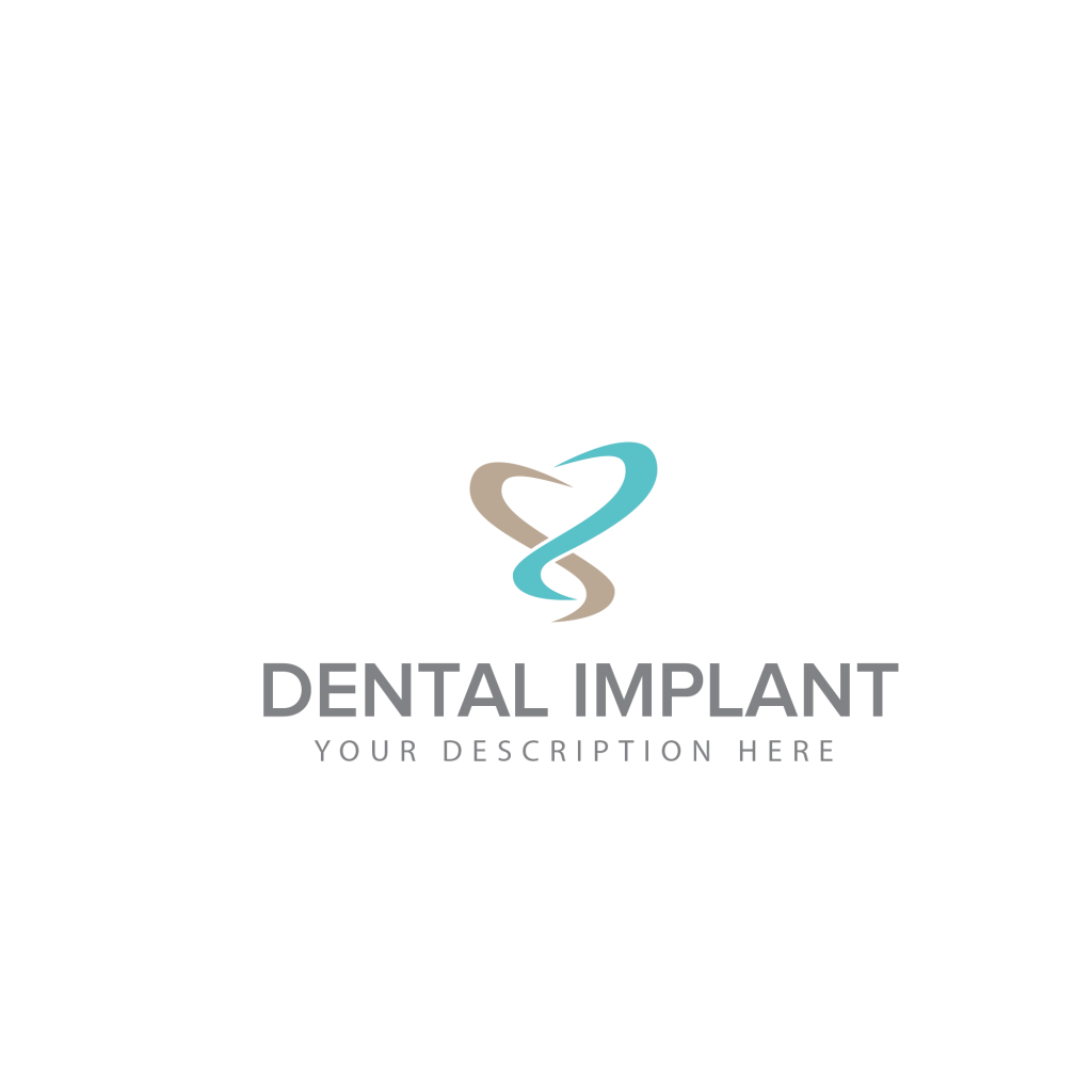 Abstract Dental Implant Logo