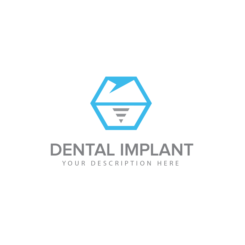 hexagonal tooth logo